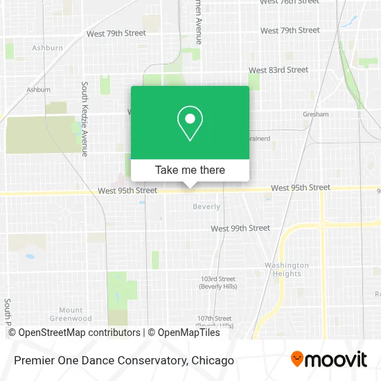 Premier One Dance Conservatory map
