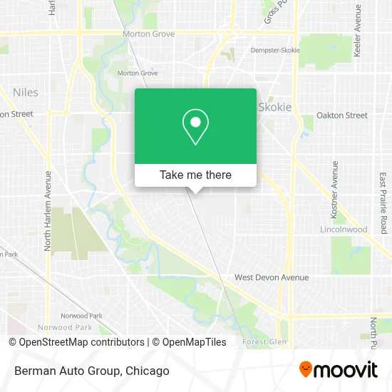 Berman Auto Group map
