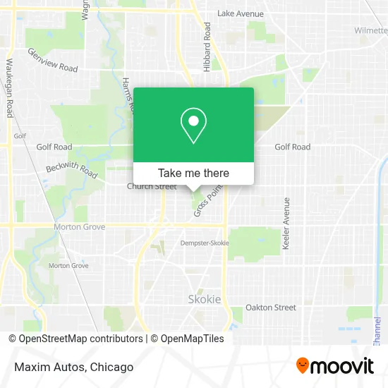 Maxim Autos map