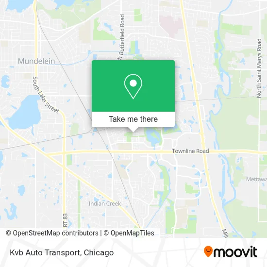 Kvb Auto Transport map
