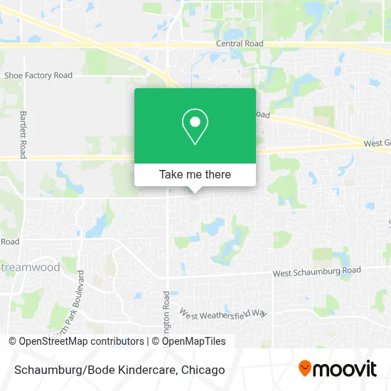 Schaumburg/Bode Kindercare map