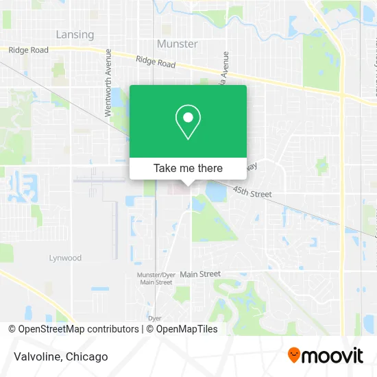 Valvoline map