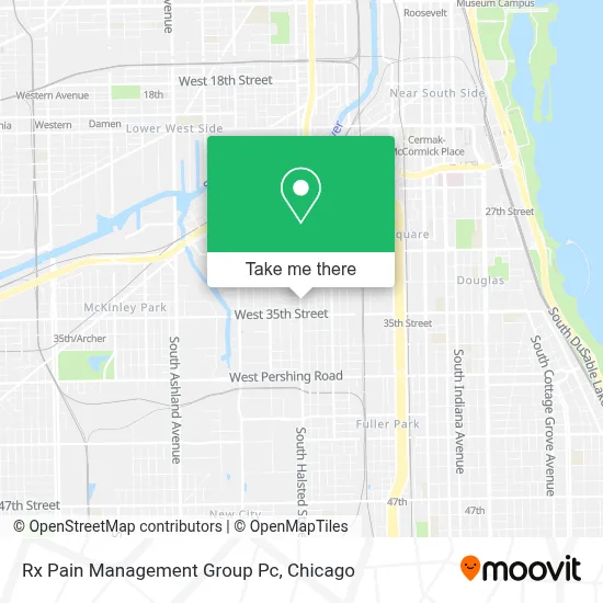 Rx Pain Management Group Pc map