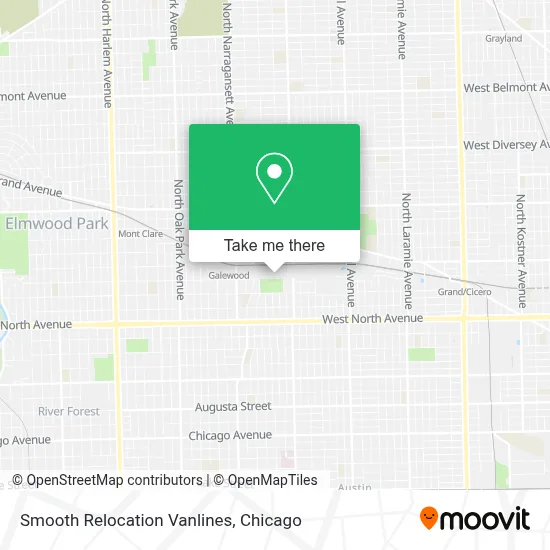 Smooth Relocation Vanlines map