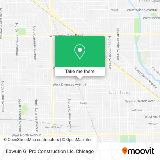 Edwuin G.  Pro Construction Llc map