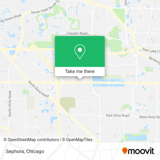Sephora map