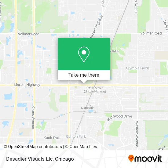 Desadier Visuals Llc map