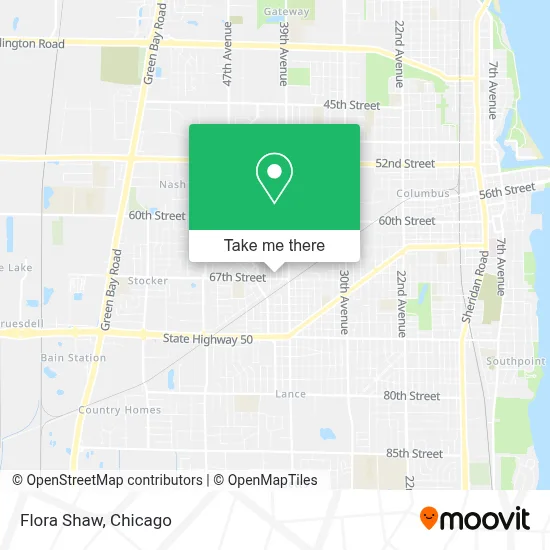 Flora Shaw map