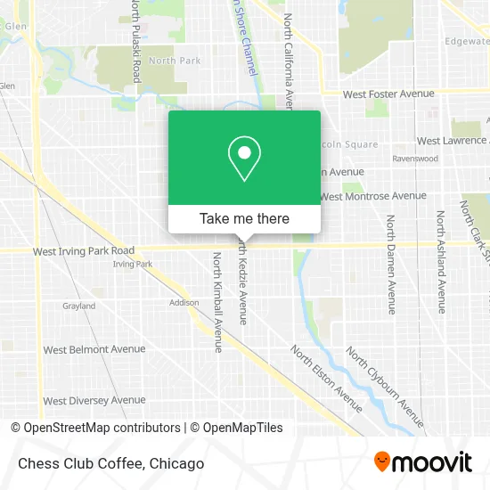 Chess Club Coffee map