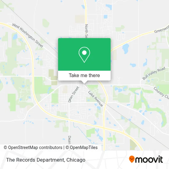 The Records Department map
