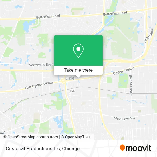 Cristobal Productions Llc map