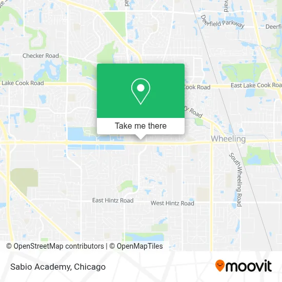 Sabio Academy map