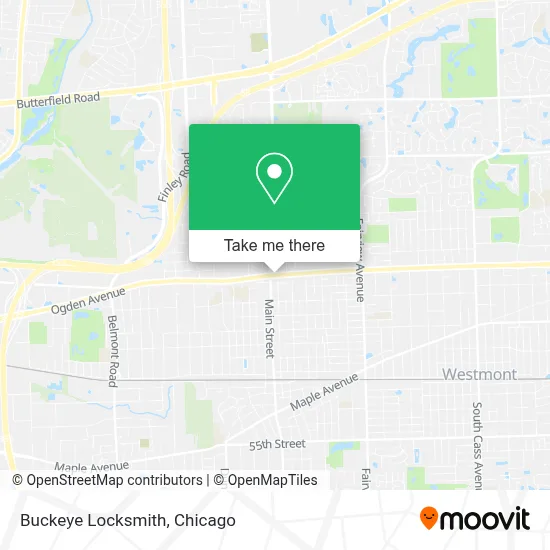 Buckeye Locksmith map