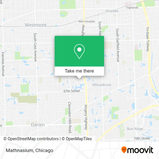 Mathnasium map