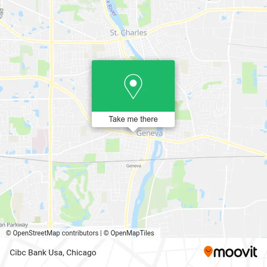 Cibc Bank Usa map