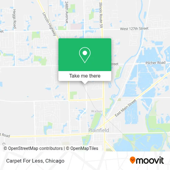 Carpet For Less map