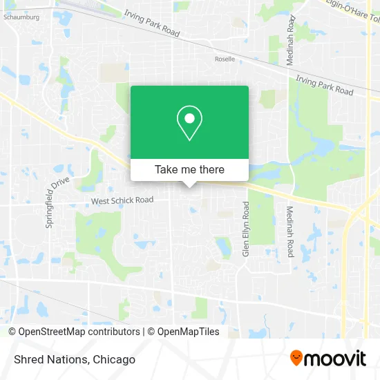 Shred Nations map