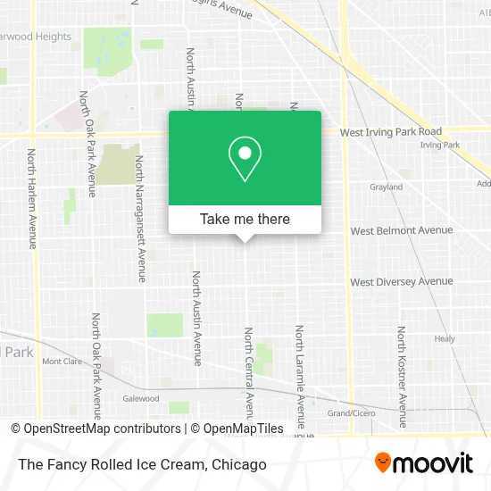 The Fancy Rolled Ice Cream map