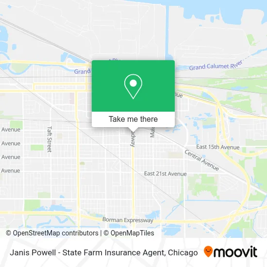 Janis Powell - State Farm Insurance Agent map