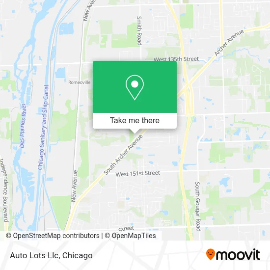 Auto Lots Llc map
