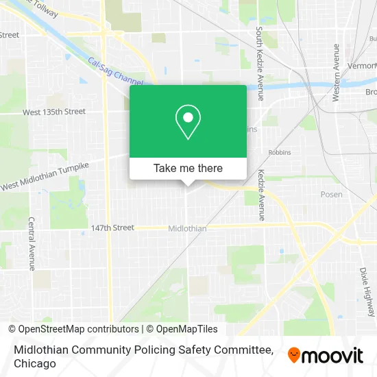 Midlothian Community Policing Safety Committee map