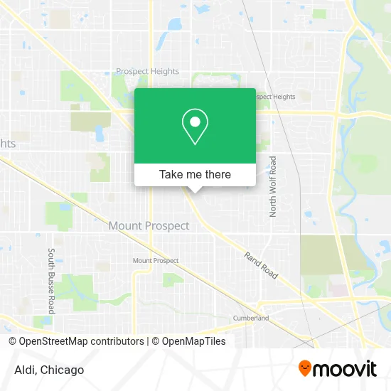 Aldi map