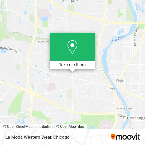 La Moda Western Wear map