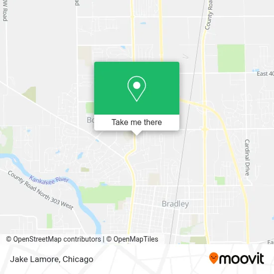 Jake Lamore map
