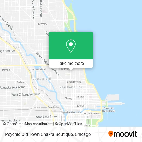 Psychic Old Town Chakra Boutique map