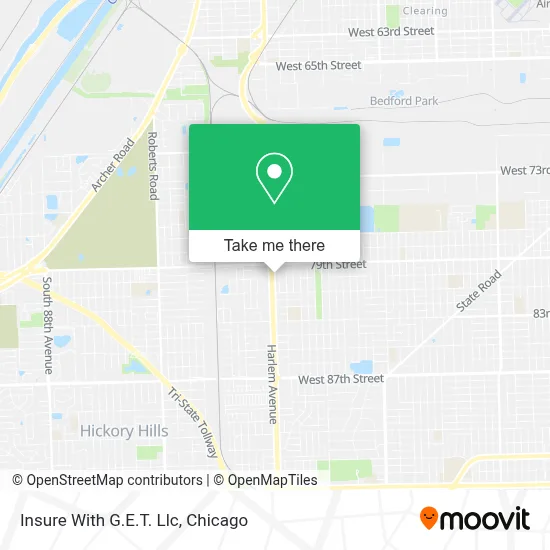Insure With G.E.T. Llc map