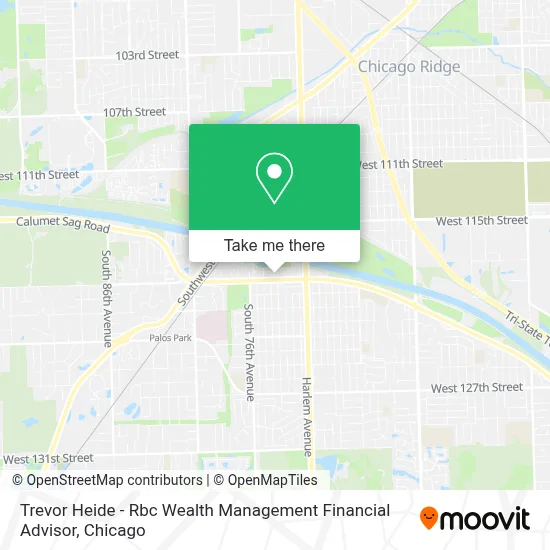 Trevor Heide - Rbc Wealth Management Financial Advisor map
