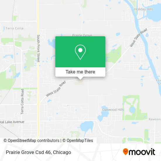 Prairie Grove Csd 46 map