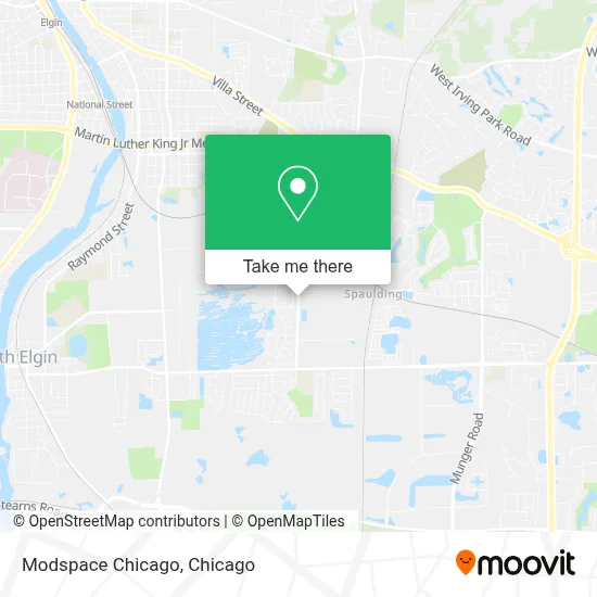 Modspace Chicago map