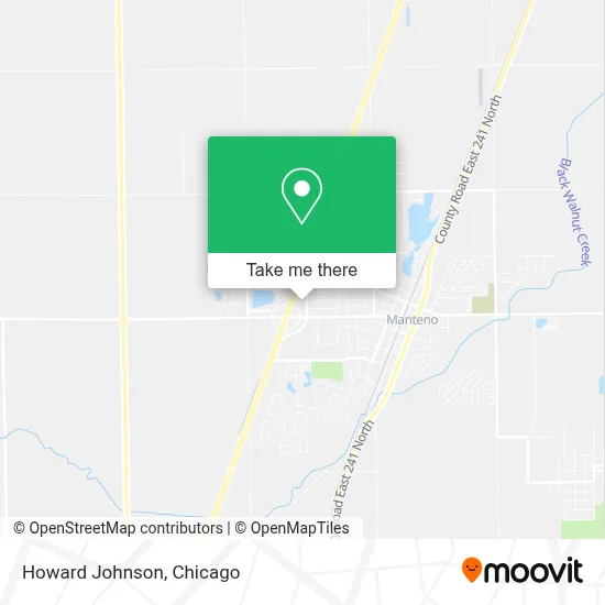 Howard Johnson map