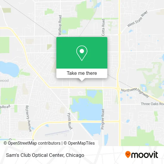 Sam's Club Optical Center map