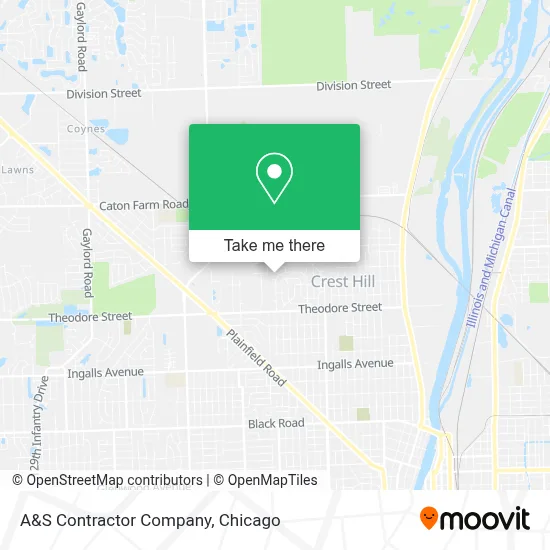 A&S Contractor Company map