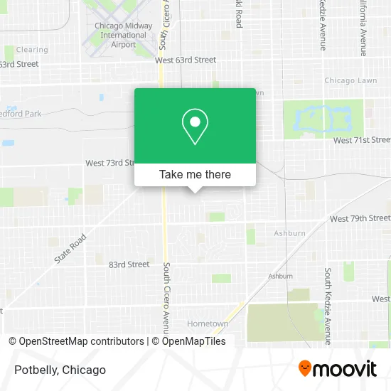 Potbelly map