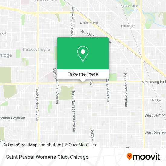 Saint Pascal Women's Club map