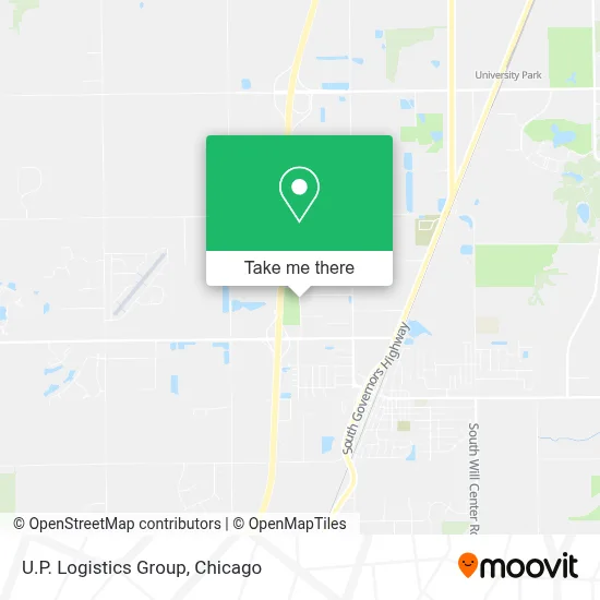 U.P. Logistics Group map