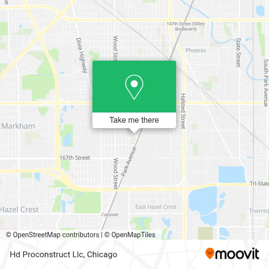 Hd Proconstruct Llc map