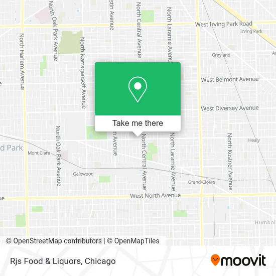 Rjs Food & Liquors map