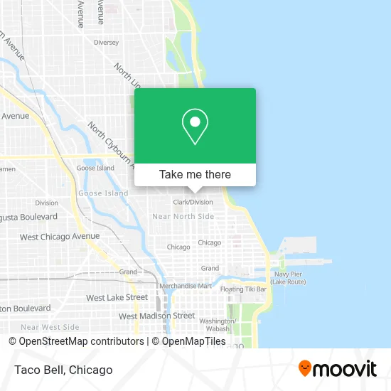 Taco Bell map