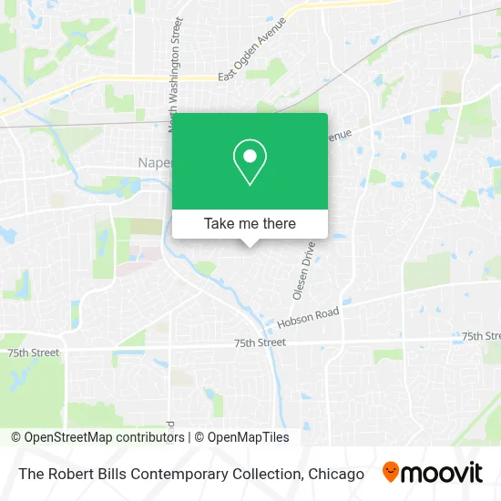 The Robert Bills Contemporary Collection map