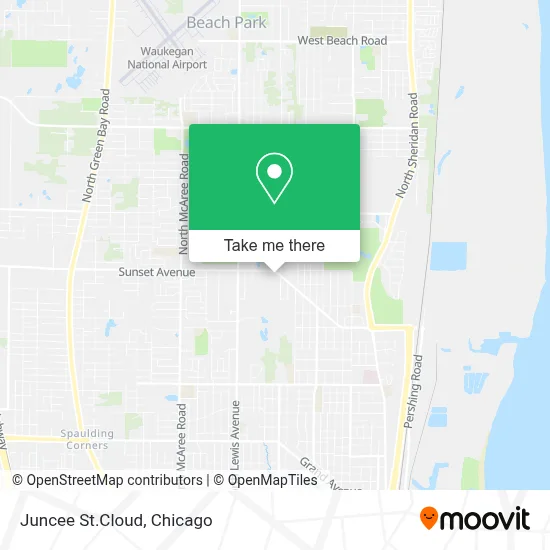 Juncee St.Cloud map