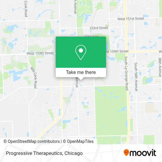 Progressive Therapeutics map