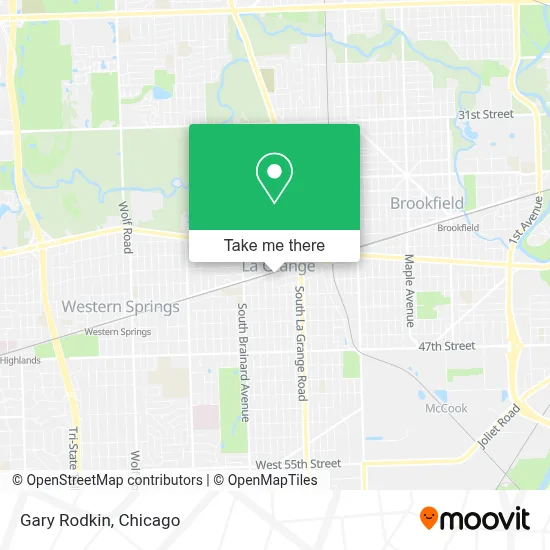 Gary Rodkin map