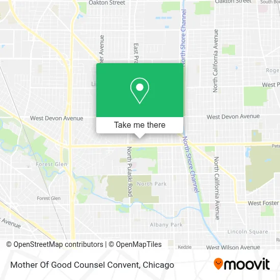 Mother Of Good Counsel Convent map