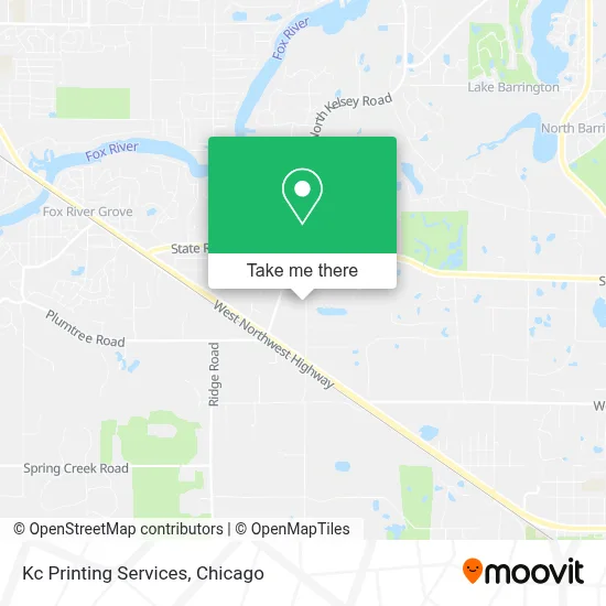Kc Printing Services map