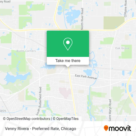 Venny Rivera - Preferred Rate map