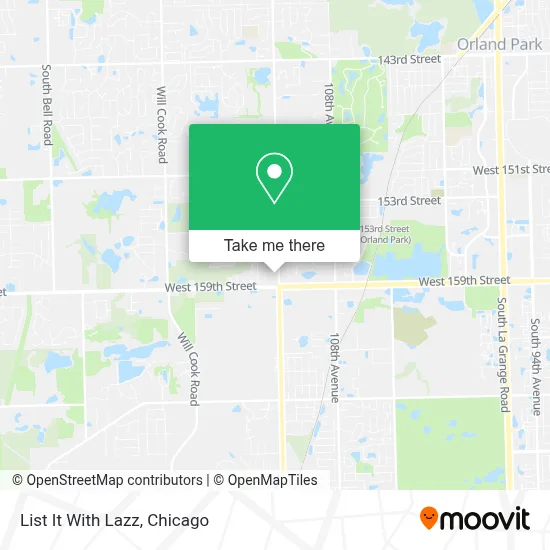 List It With Lazz map